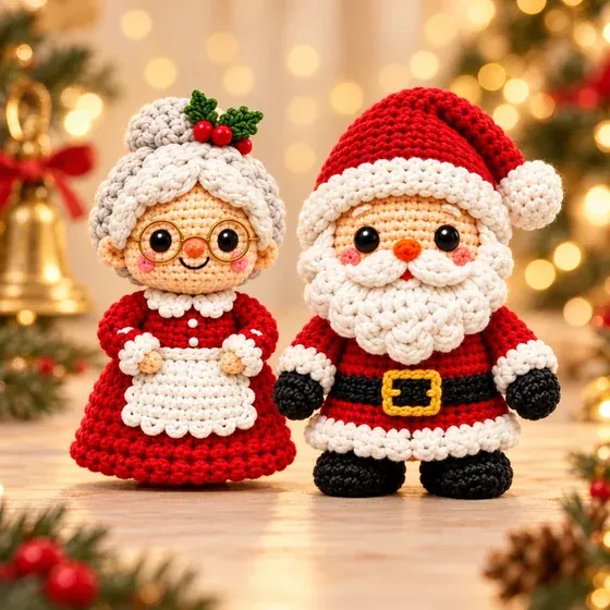 Santa Claus y Mamá Noel