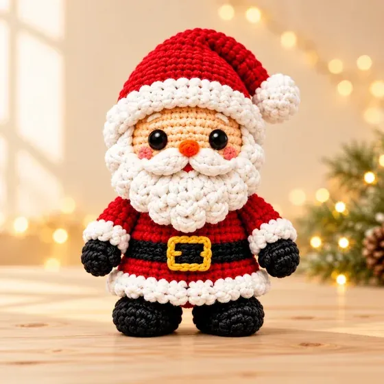 Santa Claus sonriente
